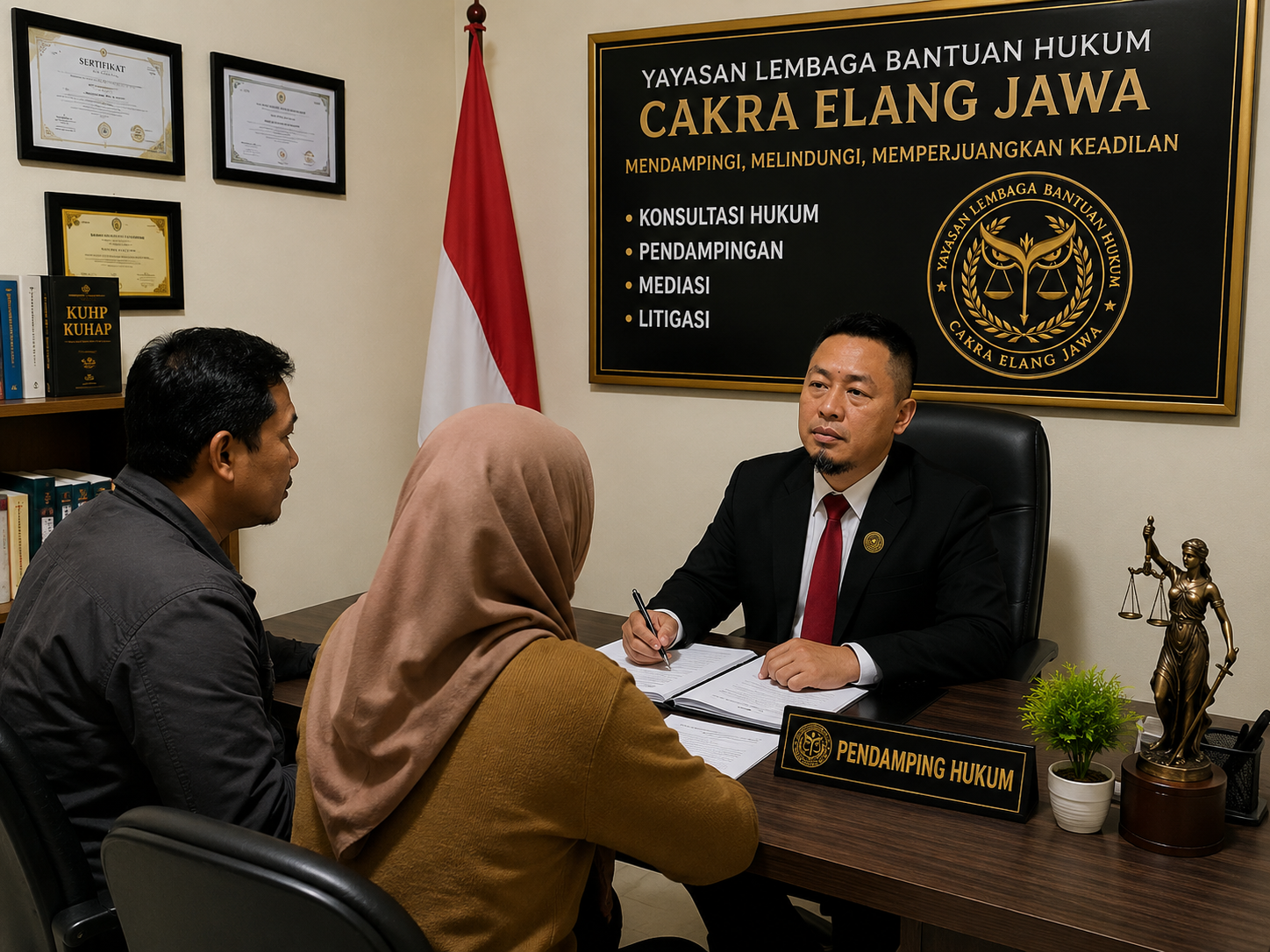 Pendampingan Hukum dan Konsultasi Perkara Masyarakat